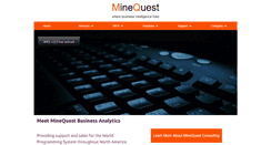 Desktop Screenshot of minequest.com